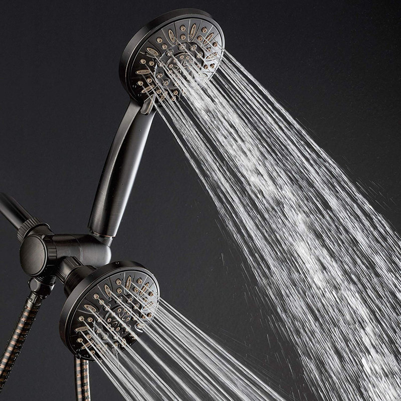AQDE High Pressure Multi Function Dual Shower Head & Reviews Wayfair.ca
